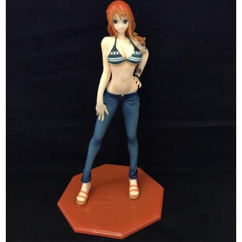 22cm Japanese anime figure one piece Nami action figure collectible model toys for boys