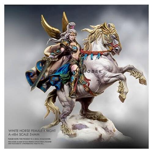 54MM Resin model kits DIY figure colorless and self-assembled A-484