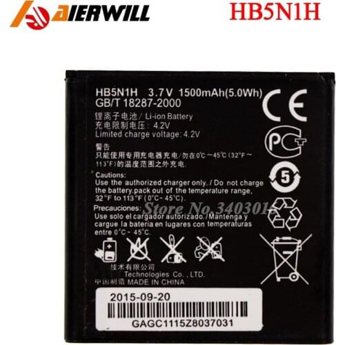 HB5N1H Battery For Huawei Ascend G300 G305T C8812 U8815 U8818 T8828 Y220 Y310 U8825 T8830 G309T Y320 Y330 Accumulator 1500mAh