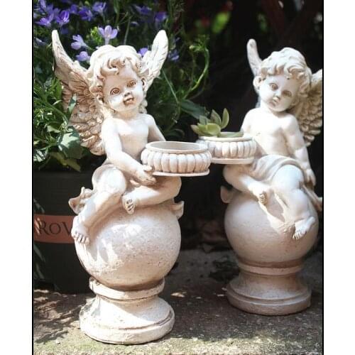American country Wind Garden gardening groceries Furnishing articles ou Angel Cupid Make old vintage decorations