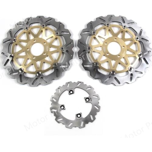 For Kawasaki ZX12R NINJA 1200 2000-2003 Front Rear Brake Disc Disk Rotor Kit Motorcycle ZX 12R ZX-12R 2000 2001 2002 2003