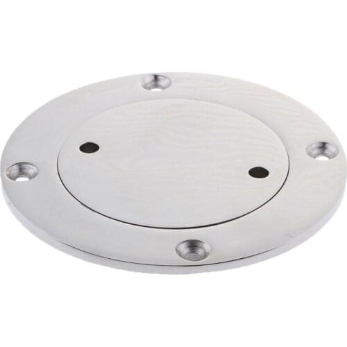 ISURE MARINE Boat 5" 316 Stainless Steel Deck Plate