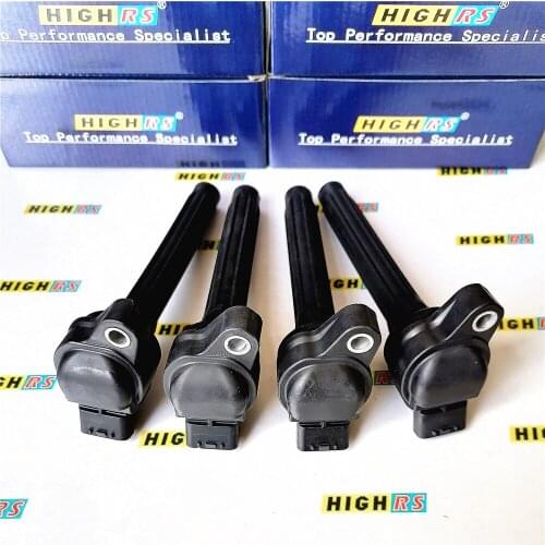 4 pcs Ignition Coil Pack for Toyota Sienna Camry Highlander 2017-2018 3.5L 90919-A2013 90919-T2011 90919-T2010 9091902280