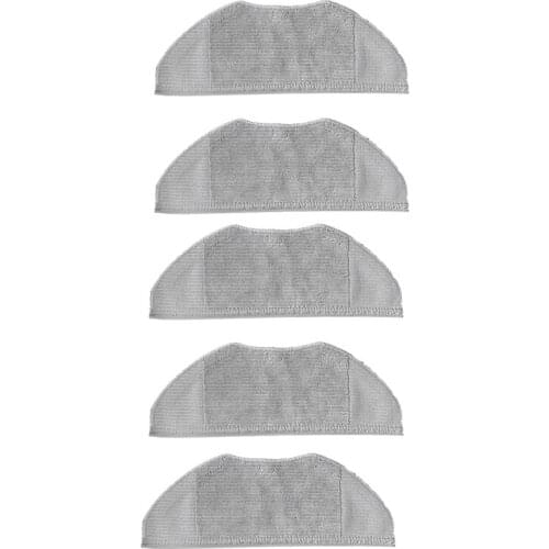 Washable Cleaning Cloth For Robot Vacuum Cleaner Accessories For Xiaomi Mijia G1 Vacuum Cleaner, Replaceable Parts-5Pcs