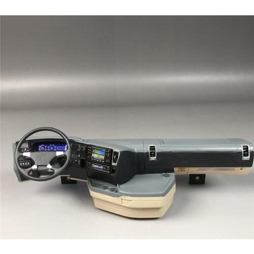 ​ RC Truck Durable Plastic Internal Center Cab Left Right Console Cabin DIY Modification Parts for 1/14 Tamiya Scania R620 56323