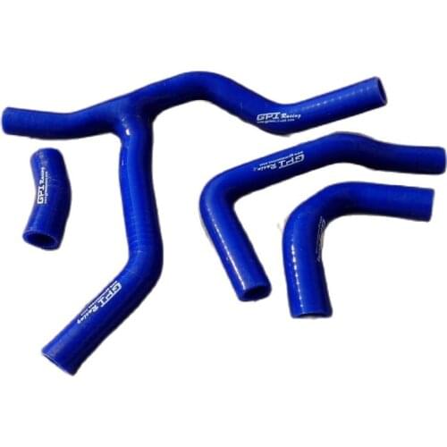 Silicone Radiator Blue Hose for 2013 2014 HONDA CRF450 CRF450R CRF 450 R 13 14