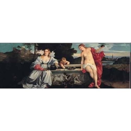 Ricordi Arte Sacred and Profane Amor Sacro E Amor Profano Tiziano Vecellio