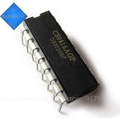 5pcs/lot CS9816AGP CS9816 DIP-16 In Stock