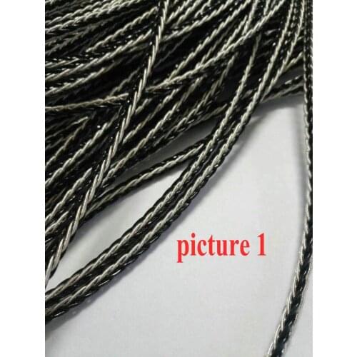 1 Reel 25M DIY 8-core Earphone Audio Upgrade cable for headphone Headset Single Crystal Copper 6 color New