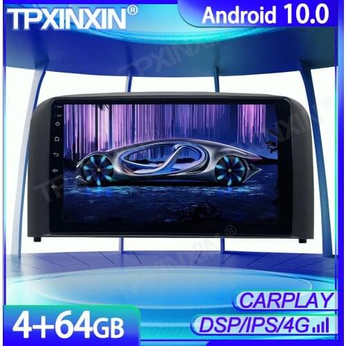 Wireless Carplay Android 10 Car GPS Navigation For Volvo S80 1998-2006 Headunit Car Multimedia Player Auto Stereo Radio IPS DSP