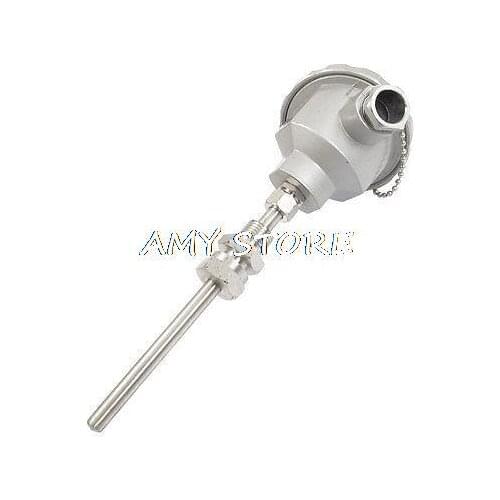 0-800C 100mmx8mm Sensing Rod Waterproof Temperature Transmitter Sensor