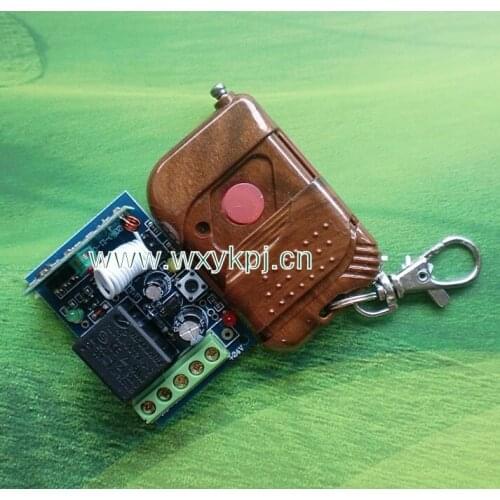 DHL/EMS Free Ship 100 PCS RF Wireless Remote Control System Working Way Adjustable For any Wireless Remote Control Equipments