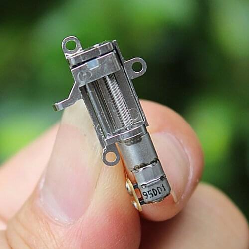 Mini two-phase four-wire 5MM Stepper Motor with Planetary Gearbox, Metal Slide, Precision Ball Bearings Stepping Motor