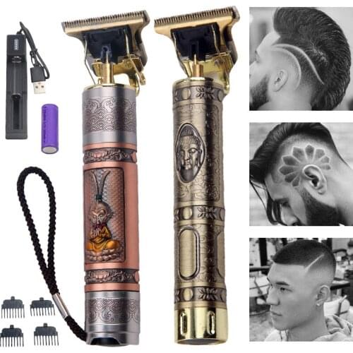 Electric Hair Trimmer clipper Cordless Shaver trimmer for men Professiona Hairdresser Retro maquina de cortar cabello inverter
