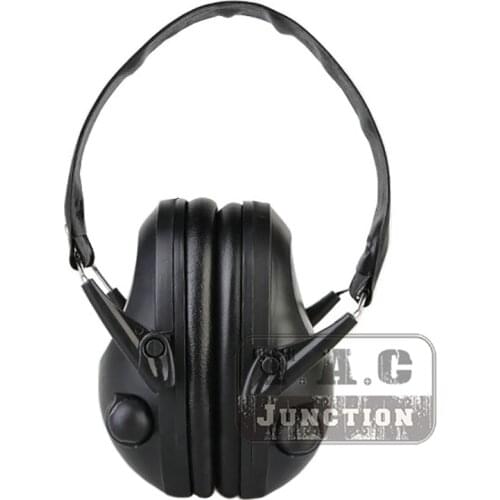 Emerson Shooting Hearing Protection Earmuffs Tactical Sport Peltor 6S Folding Protection Electronic Headset w/ 4*AAA Batteries
