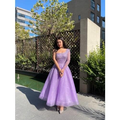 Green Patrydress Fashion Ladies Ankle Length Evening Party Dark Gowns One Shoulder Beading Sexy