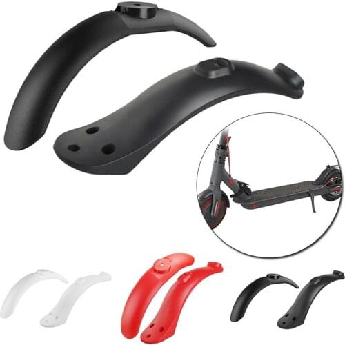 Front And Rear Fender Set Duck tail Mudguard Splash Fender Guard For M365 Electric Scooter Accessories