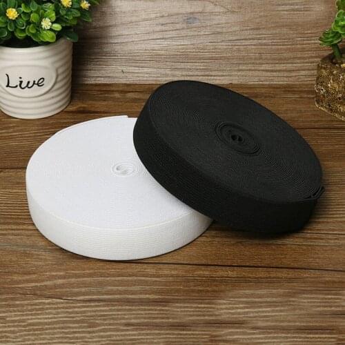 2M/5M High Quality Elastic Bands Ribbons Sewing Band DIY Crafts Supplies Flat Elastic Cord Garment Apparel Accessories