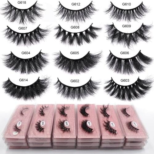 Lashes Pack Faux Cils Handmade Eyelashes 3D Makeup Short Natural Soft Fluffy False Eyelashes Mink Lashes Wholesale