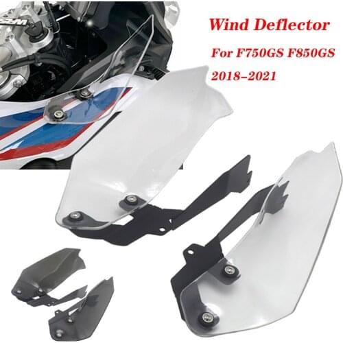 NEW Motorcycle Wind Deflector Pair Windshield Handguard Cover Side Panels For BMW F750GS F850GS F 750 850 GS 2018 2019 2020 202