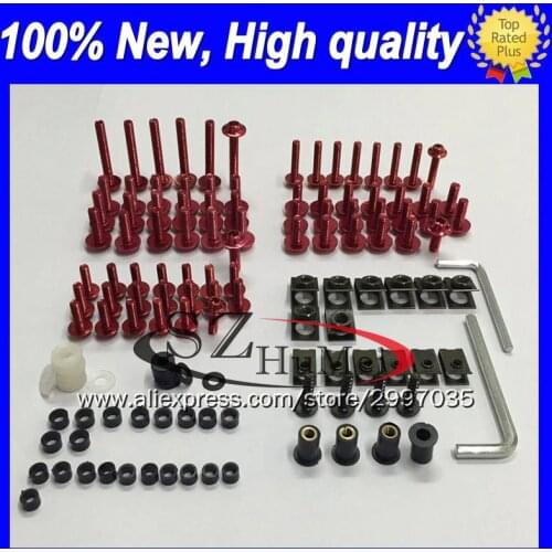 Fairing bolt full bolts kit For HONDA CBR400RR NC29 CBR400 RR CBR 400RR 90 91 92 93 94 1990 91 1994 Windscreen screw screws Nuts