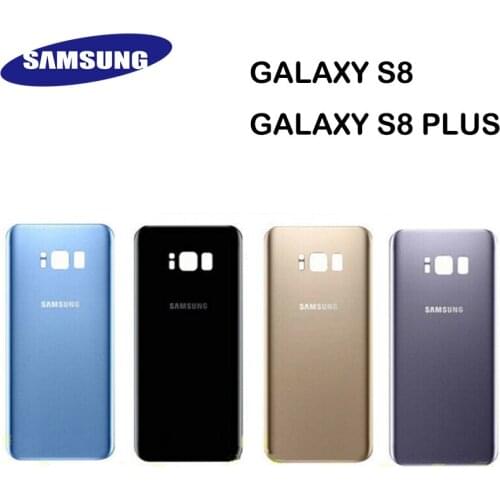 Original Samsung Galaxy S8 G950F/S8 PLUS + G955F 3D Glass Door Rear Housing Phone Case Battery Back Cover Replacement Part Tools