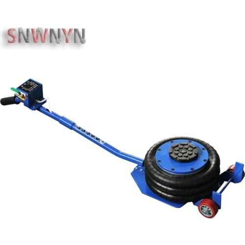 3T Pneumatic Air Jack Lift Jack 6600LBS Triple Bag Air Jack for Car