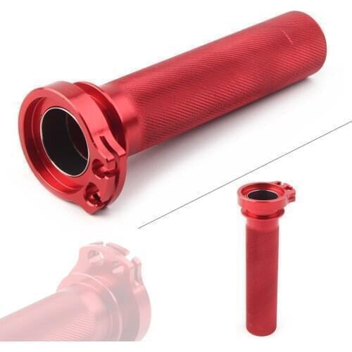 Motorbike Twister Bearing Throttle Tube For HONDA CRF250R CRF450R CRF250X CRF450X 2002-2015 Red Aluminum