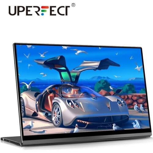 UPERFECT 15.6 Inch Portable Touchscreen Monitor With Gravity Sensor USB 3.0 TYPE C HDMI Second Screen For Samgsung DEX HUAWEI