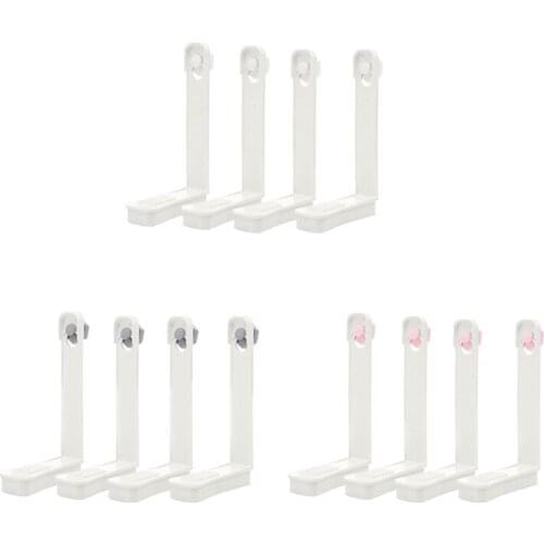 C5AC 4Pcs/Set Quilt Bed Sheet Holder Grippers Slip-Resistant Fixing Clips Buckle Mattress Fasteners Needleless Invisible Sheet
