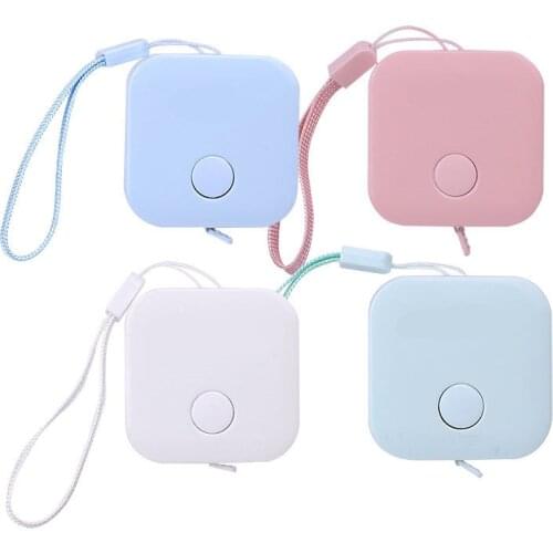 150cm Tape Measure Retractable Ruler Clothing Size Sewing Tools Accessory Tailor Ruler Centimeter Inch Roll Tape Random Color