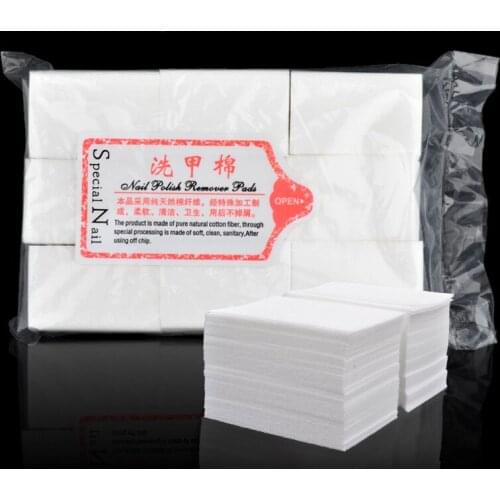 1 BAG Nail Tools Wholesale Makeup Nail Remover Cotton Nail Napkin Hard Nail Remover Cotton Disposable Cotton