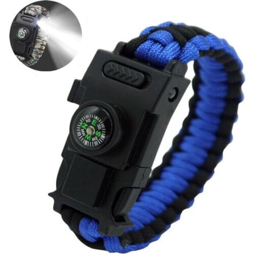 Tactical Wrist Compass Led light Outdoor Camping Tool Survival Adventure Hiking Tourism Equipment Fishing Hunting Accessories