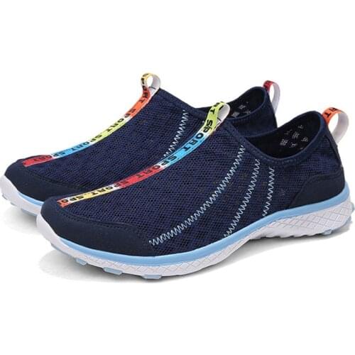 TaoBo New Style Men Women Aqua Shoes Size 46 Quick Dry Breathable Wading Upstream Sock Shoes Trekking Walking Slippers Beach