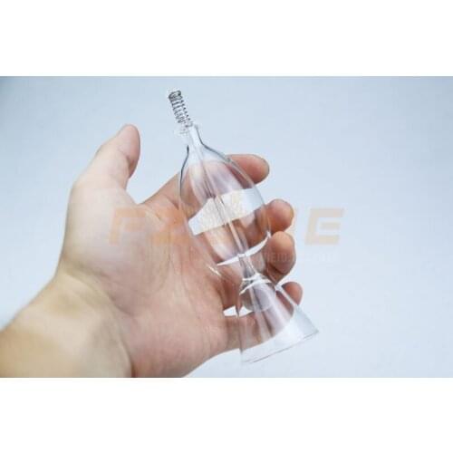 ADA Quality Glass Feeder Small Tropical Fish Food Feeding Aquarium Arcylic Holder Stand Fish Tank