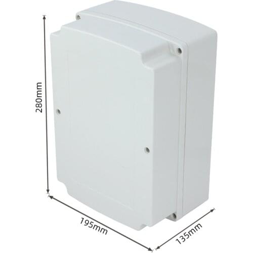 280*195*135MM Small Waterproof Junction Boxes Outdoor Electrical Enclosure Case Wiring Connection Box