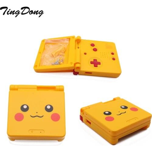 5Sets Limited Edition replacement shell case with box for GBA SP Game Console New Packing Box Carton for Gameboy Advance