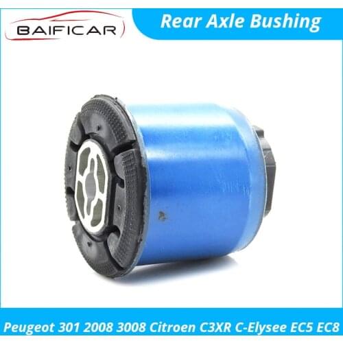 Baificar Brand New Genuine Rear Axle Bushing Rubber For Peugeot 301 2008 3008 Citroen C3XR C-Elysee EC5 EC8