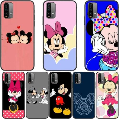 Kiss Mouse Mickey Phone Case For XiaoMi Redmi 11 lite 9C 8A 7A Pro 10T 5G Cover Mi 10 Ultra Poco M3 X3 NFC 8 SE cover