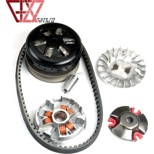 Racing Quality Variator 8g & Clutch Kit & Belt for Aprilia Scarabeo 100 Italjet Millenium 100cc 2-Stroke
