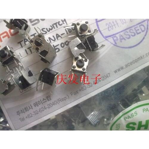 Import Korea Touch switch Key switch 6*6*5 With stand Original package Environmental protection