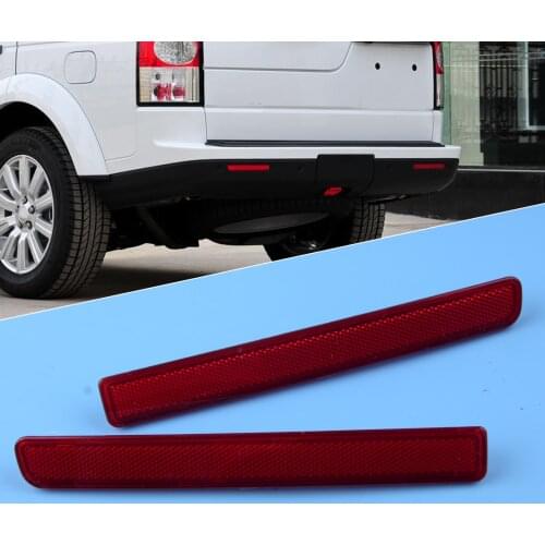 1 Pair XFF500020 XFF500030 Rear Bumper Brake Light Reflector Tail Stop Lamp Cover Fit for Land Rover LR3 LR4 Range Rover Sport