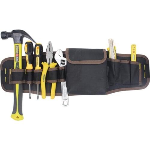 Multi-Tool Kit Electrician Adjustable Belt Tool Bag Waist Bag Waterproof Tool Bag Repair Tool Storage Bag