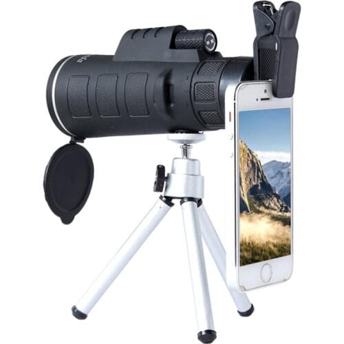 35 x 50 Dual Focus Monocular Telescope Waterproof Magnifier Fogproof Camping Hand Focus Travel Monocular for Hiking Birdwatching