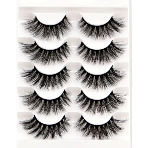 NEW 3D Mink lashes Crisscross False Eyelashes Super Soft Zero Touch Comfortable Mink Eyelashes Makeup Eyelash Extension Lashes