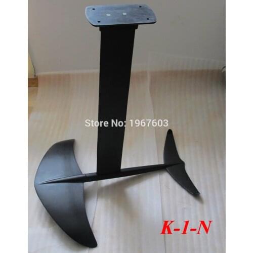 Full Carbon Hydrofoil foils for Surfboard kiteboard SUP Surfing,3K Carbon Hydrofoil Thrust Surf Foil K1 K-1-N