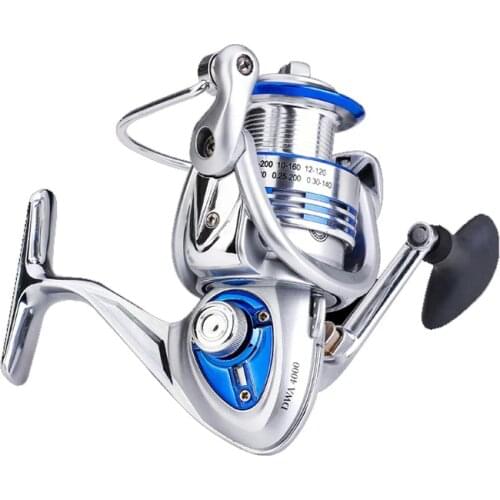 Fishing Reel 3000-7000 5.0:1/4.7:1 Metal Spool Body Rocker 8KG Max Drag Spinning Reel Saltwater Fishing Accessories