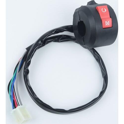 Motorcycle Handlebar Horn Button Turn Signal Kill Light Start Switch For 50cc 70cc 90cc 110cc ATV Kazuma Taotao Coolster Quad