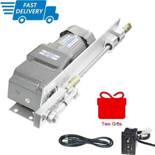 120W Linear Actuator AC Electric Motor+Speed Controller Kits 110V/220V AC Geared Motor Stroke 160mm/6.3inch for Spraying Machine