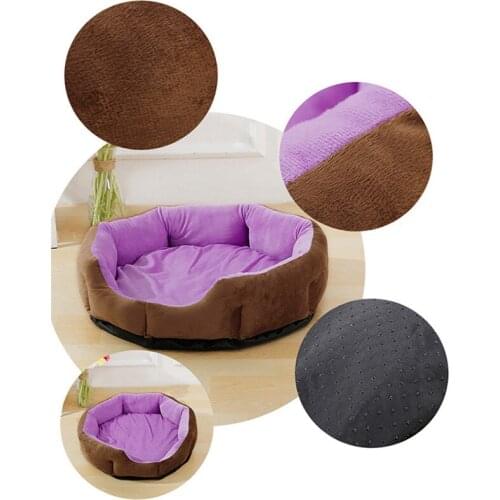 Cozy Kennel Dog Bed Mat Pet Cat Puppy Warm Mat Cozy Nest House Short Plush Nest Mattress For Small Medium Dog Pet Bed Mat 1Pcs